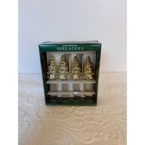 VTG Boston Warehouse Gold Christmas Tree Spreaders (4) Stainless Steel Spreaders